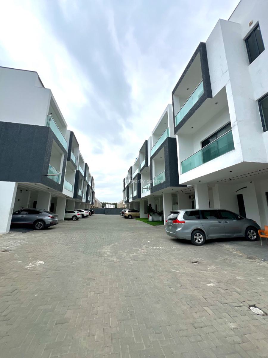 Newly Built 4bedroom Terrace Duplex with Bq and a Pool in Orchid, Orchid, Lekki Phase 2, Lekki, Lagos, House for Sale