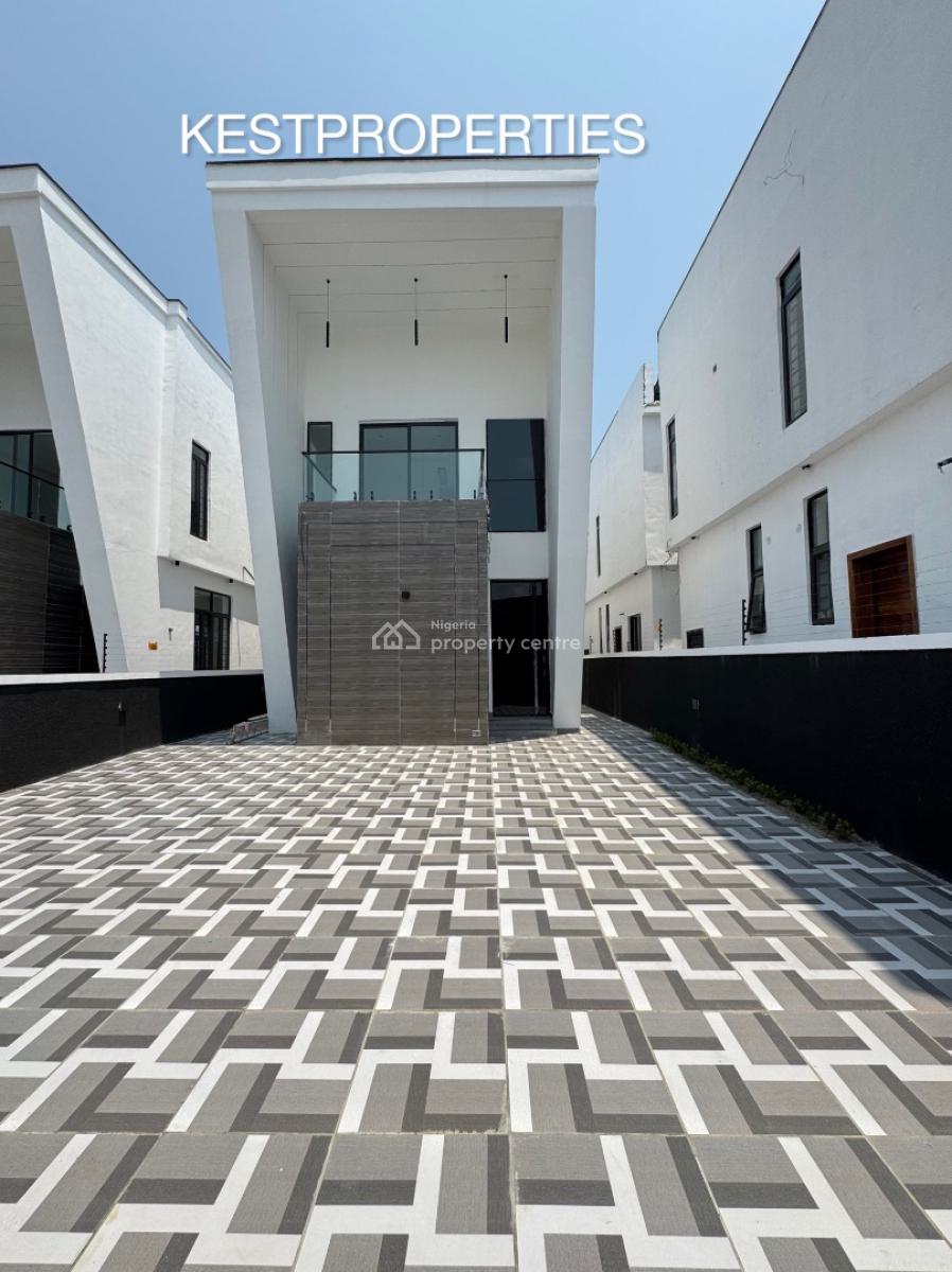 Spacious 5 Bedroom Fully Detached Duplex with Swimming Pool, Bq, Orchid Road, Lekki, Lagos, House for Sale