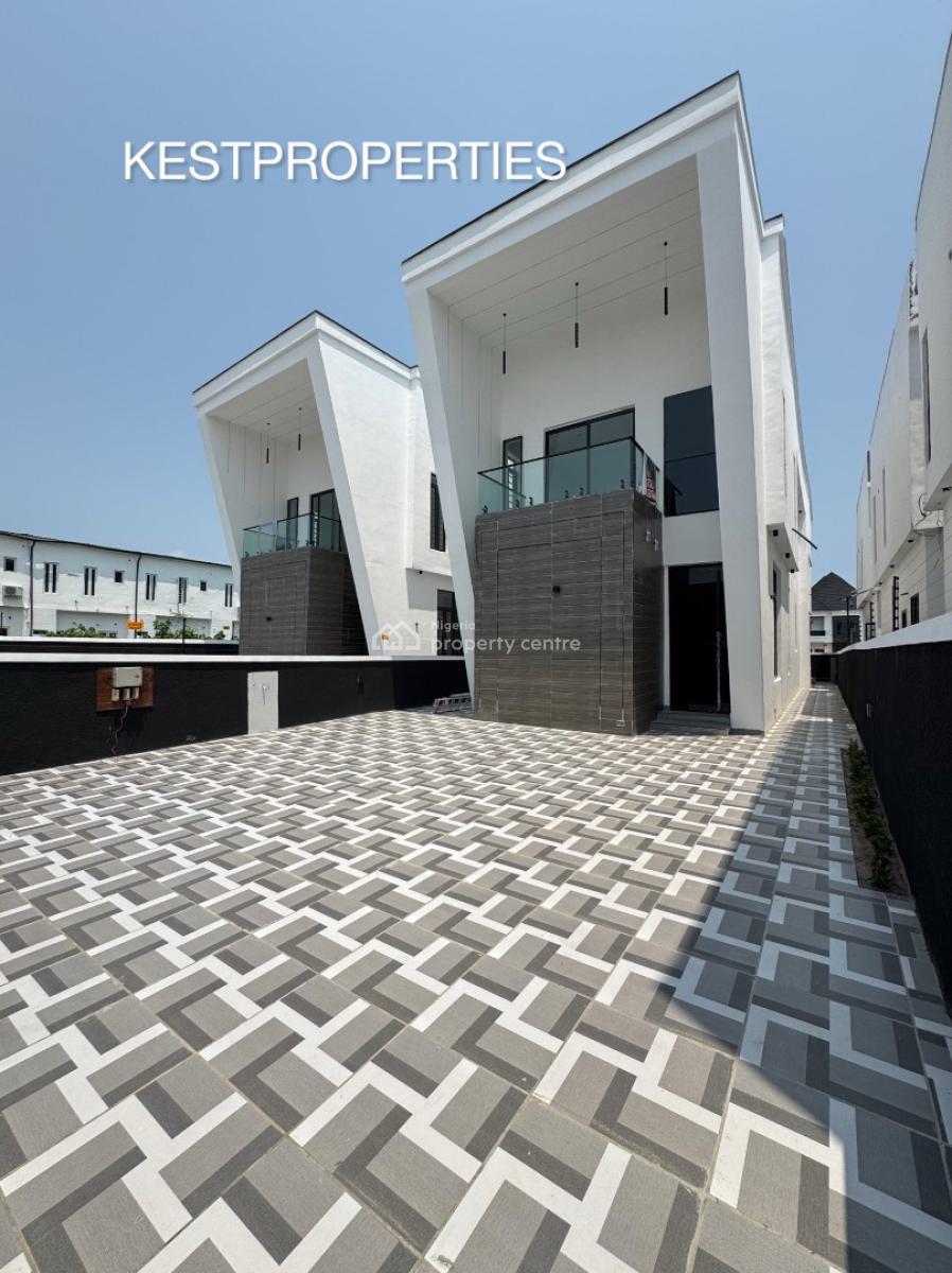Spacious 5 Bedroom Fully Detached Duplex with Swimming Pool, Bq, Orchid Road, Lekki, Lagos, House for Sale