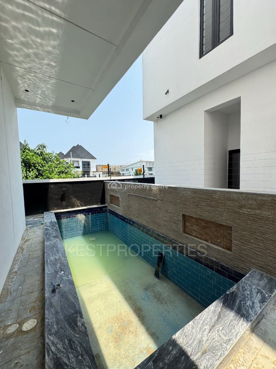 Spacious 5 Bedroom Fully Detached Duplex with Swimming Pool, Bq, Orchid Road, Lekki, Lagos, House for Sale
