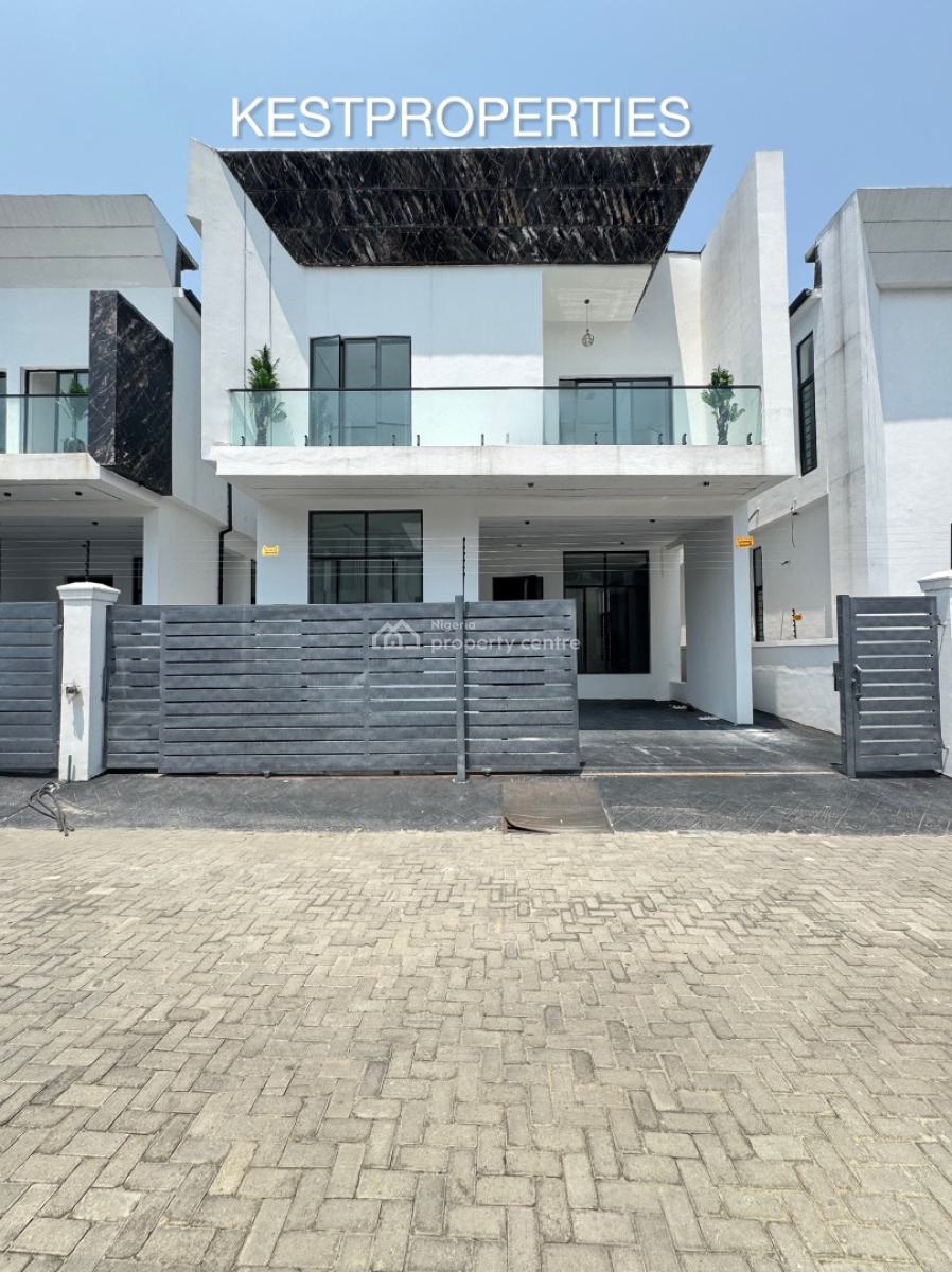 4 Bedroom Fully Detached Duplex with Bq, Orchid Road, Lekki, Lagos, Detached Duplex for Sale