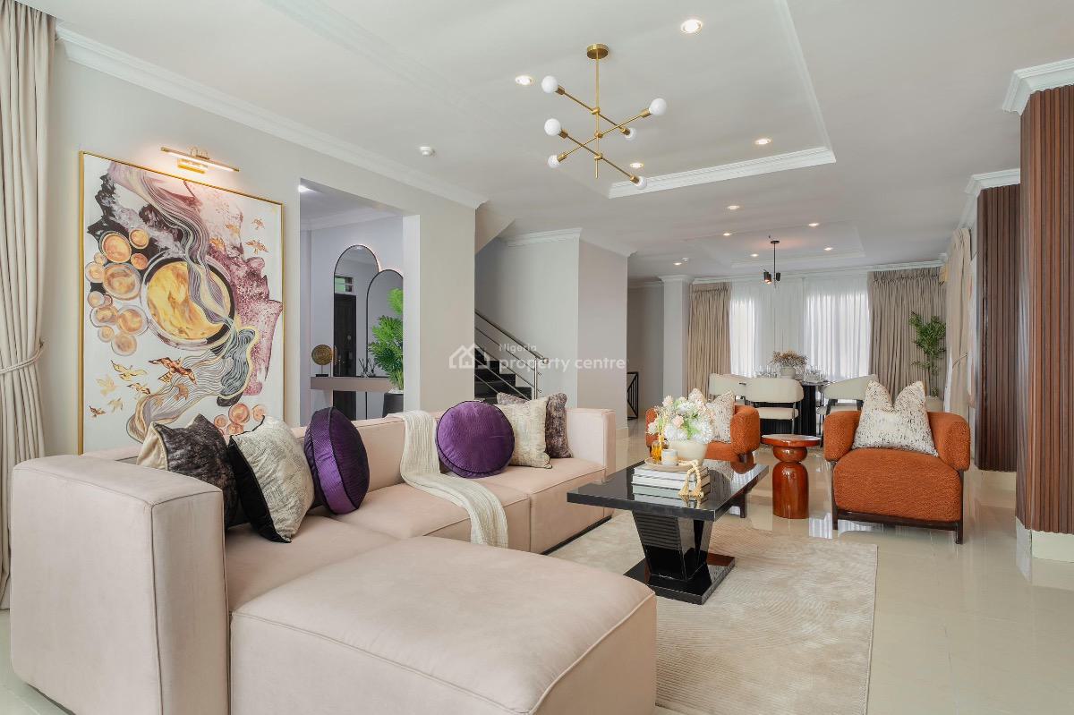 Luxury 2 Bedroom Maisonette with Gym and Swimming Pool, Brentwood Park Estate, Ikoyi, Lagos, Flat / Apartment Short Let
