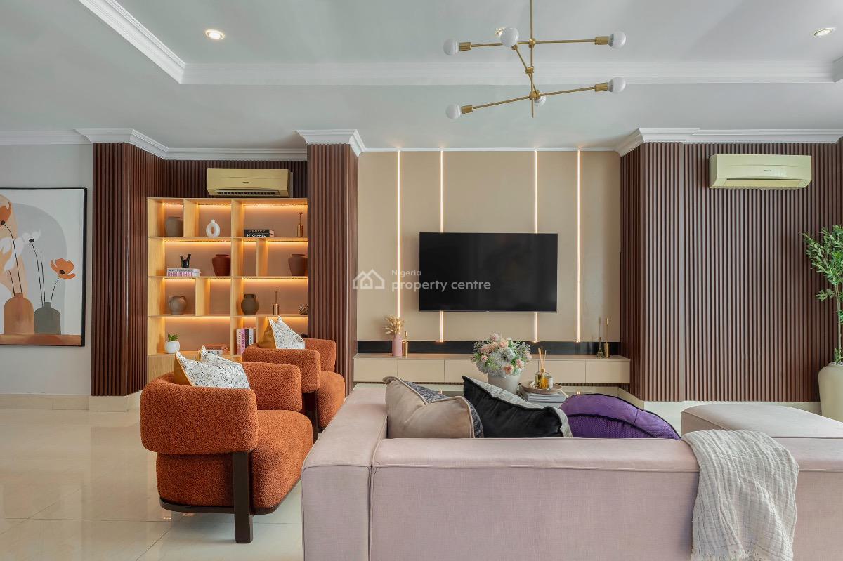 Luxury 2 Bedroom Maisonette with Gym and Swimming Pool, Brentwood Park Estate, Ikoyi, Lagos, Flat / Apartment Short Let