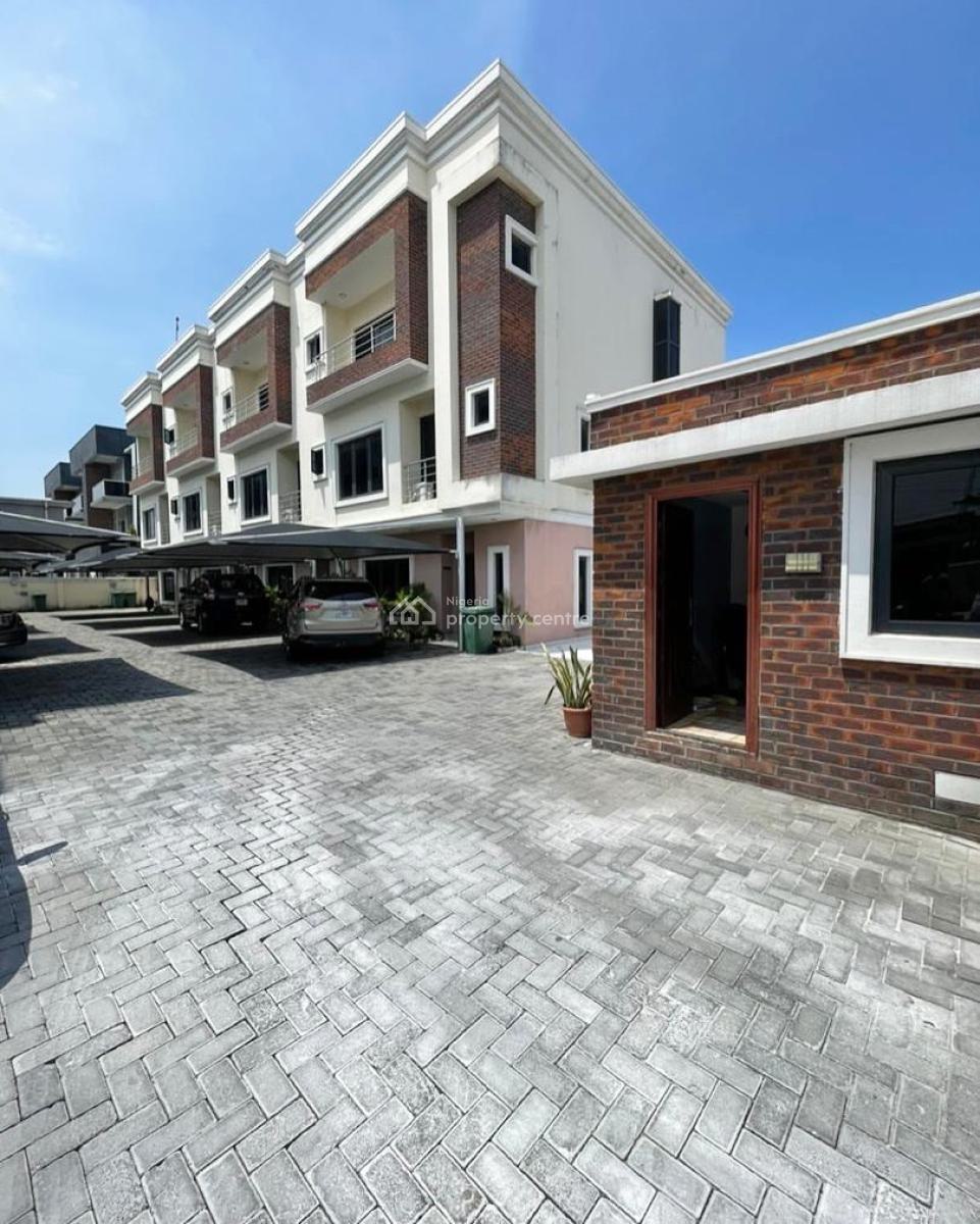 4bedrooms Terrace Duplex with Swimming Pool and Bq, Lekki Phase 1, Lekki, Lagos, Terraced Duplex for Rent