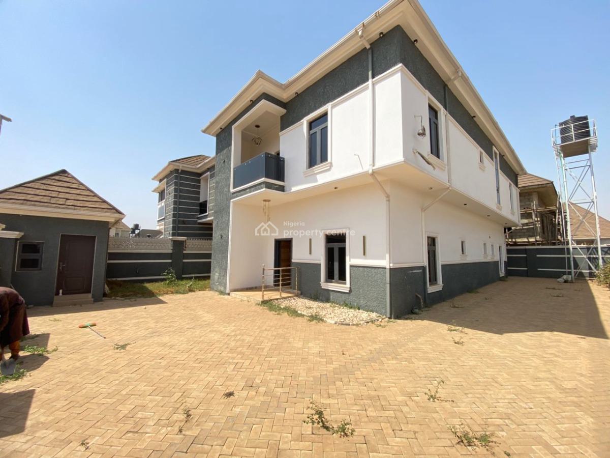 Newly Built 4bedroom Semi Detached Duplex with Bq, Close to Brains and Hammers Estate, Galadimawa, Abuja, Semi-detached Duplex for Sale