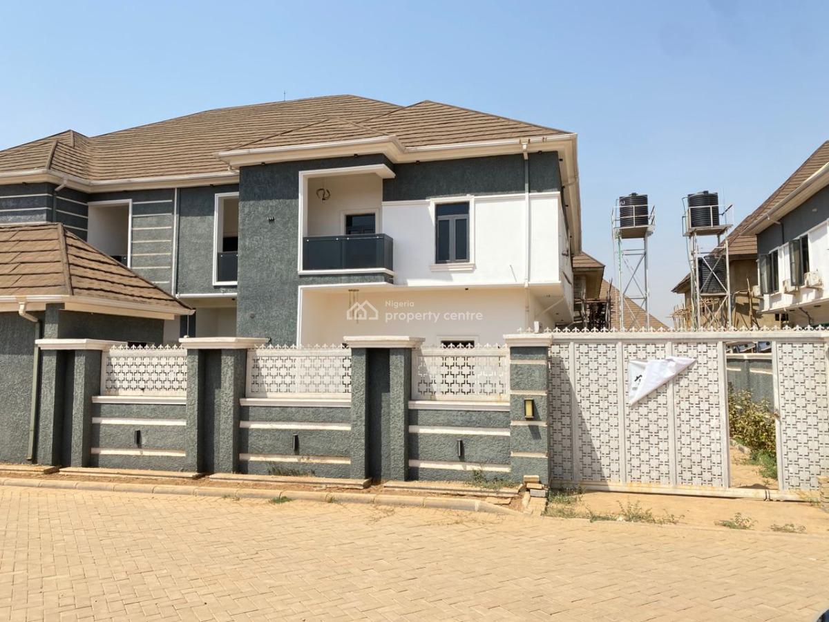 Newly Built 4bedroom Semi Detached Duplex with Bq, Close to Brains and Hammers Estate, Galadimawa, Abuja, Semi-detached Duplex for Sale
