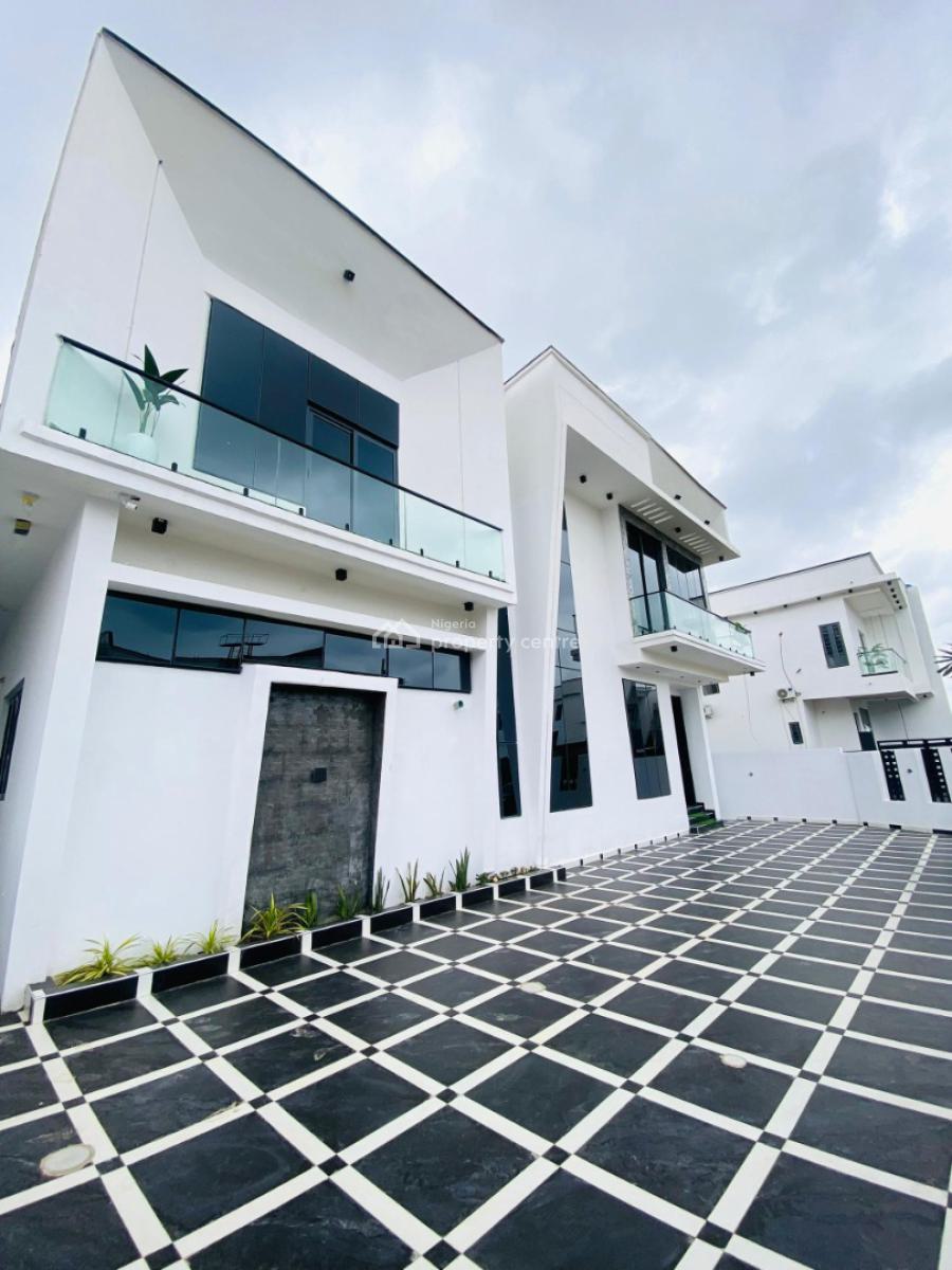 Luxury 5bedroom Fully Detached Duplex with Bq  and Swimming Pool, Ajah, Lekki Phase 2, Lekki, Lagos, Detached Duplex for Sale