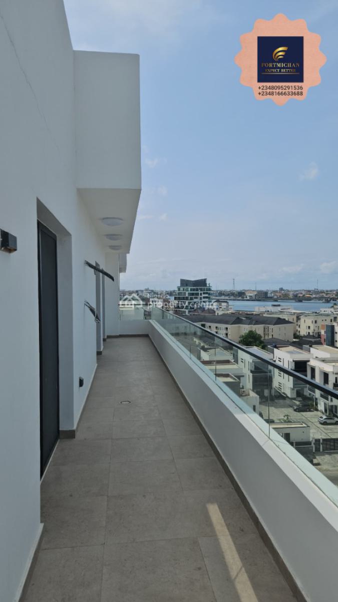 Luxurious 3-bedroom Ensuite Penthouse with 200sqm Private Terrace, Ikoyi, Lagos, Flat / Apartment for Rent