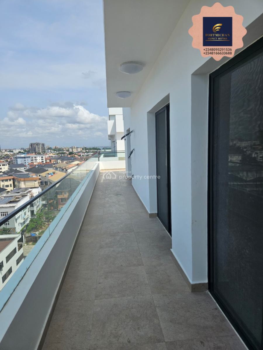 Luxurious 3-bedroom Ensuite Penthouse with 200sqm Private Terrace, Ikoyi, Lagos, Flat / Apartment for Rent