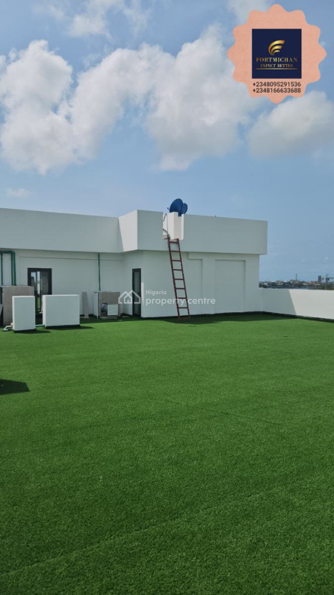 Luxurious 3-bedroom Ensuite Penthouse with 200sqm Private Terrace, Ikoyi, Lagos, Flat / Apartment for Rent