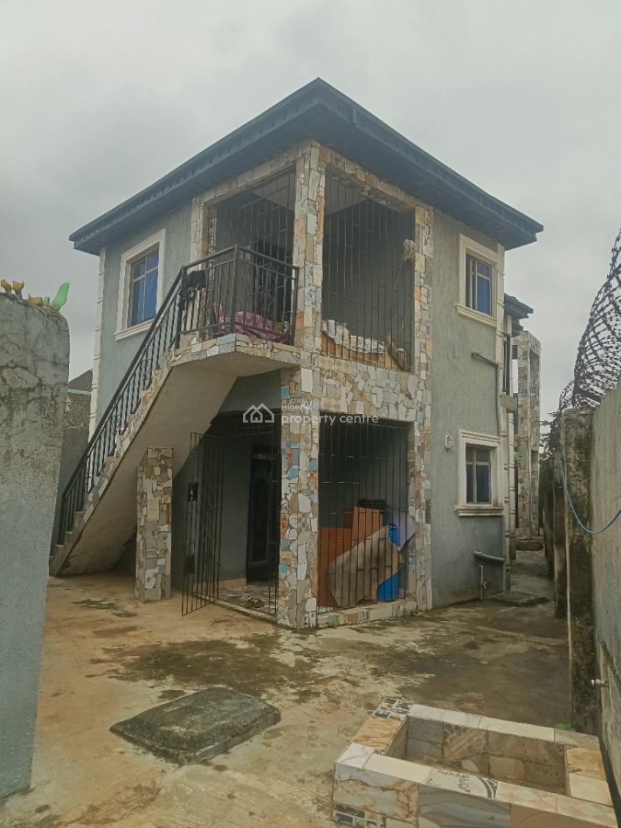 3 Unit of Room and Parlour Self Contain with a Shop, Shelewu, Igbogbo, Ikorodu, Lagos, Block of Flats for Sale