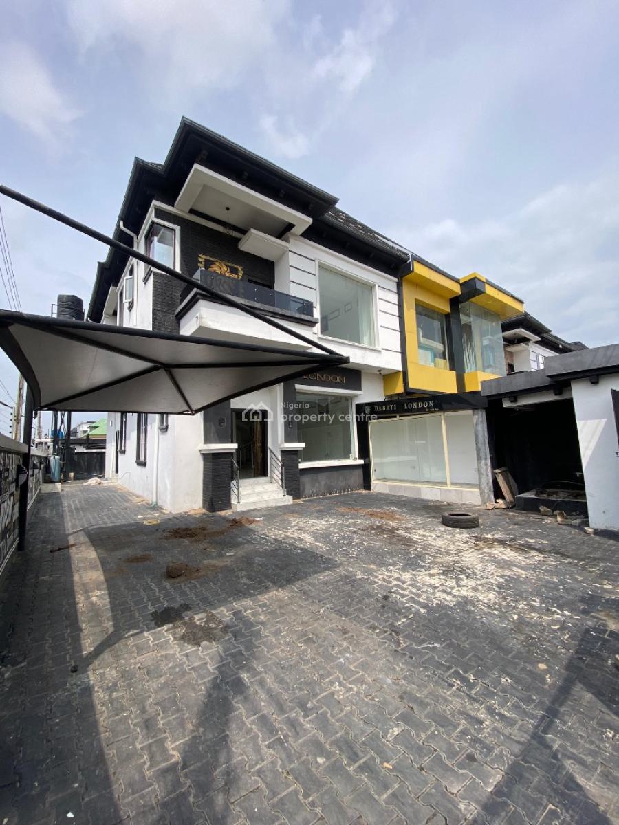 4 Bedroom Semi Detached Duplex with a Room Bq, Lekki County, Ikota, Lekki, Lagos, Commercial Property for Rent