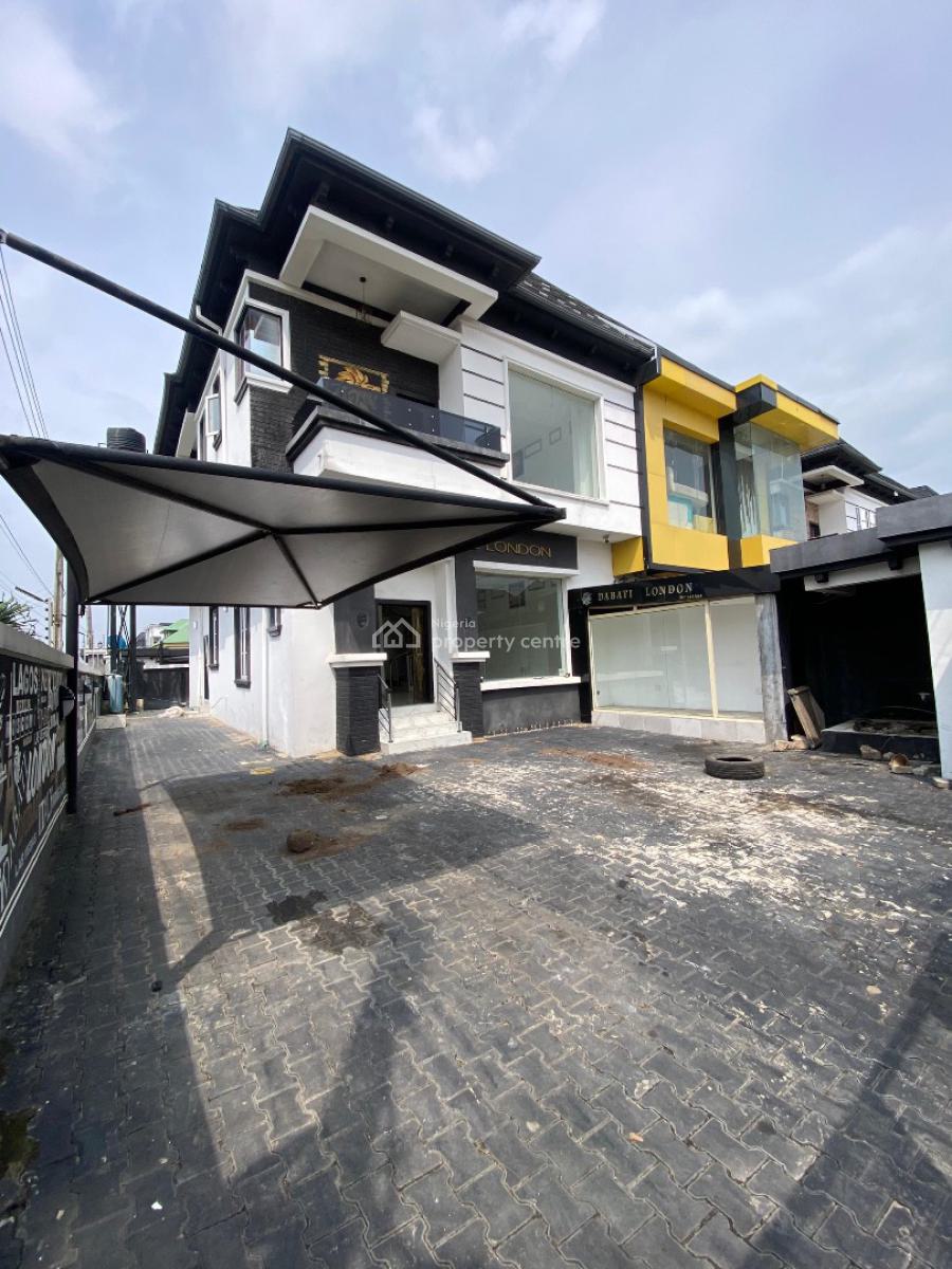 4 Bedroom Semi Detached Duplex with a Room Bq, Lekki County, Ikota, Lekki, Lagos, Commercial Property for Rent