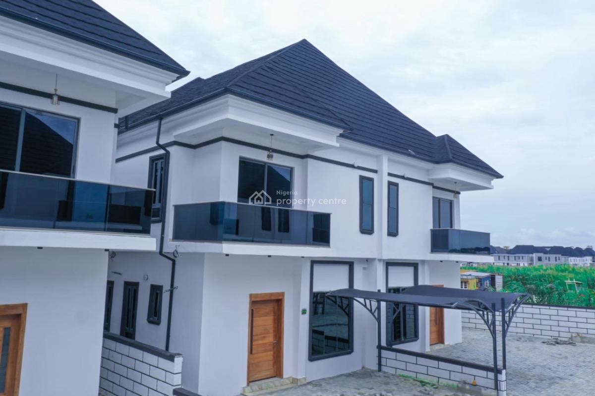 Newly Built Luxury 4 Bedrom Duplex Semi Detached with Bq 4 Cars Space, Harris Drive Vgc, Lekki, Lagos, Semi-detached Duplex for Sale