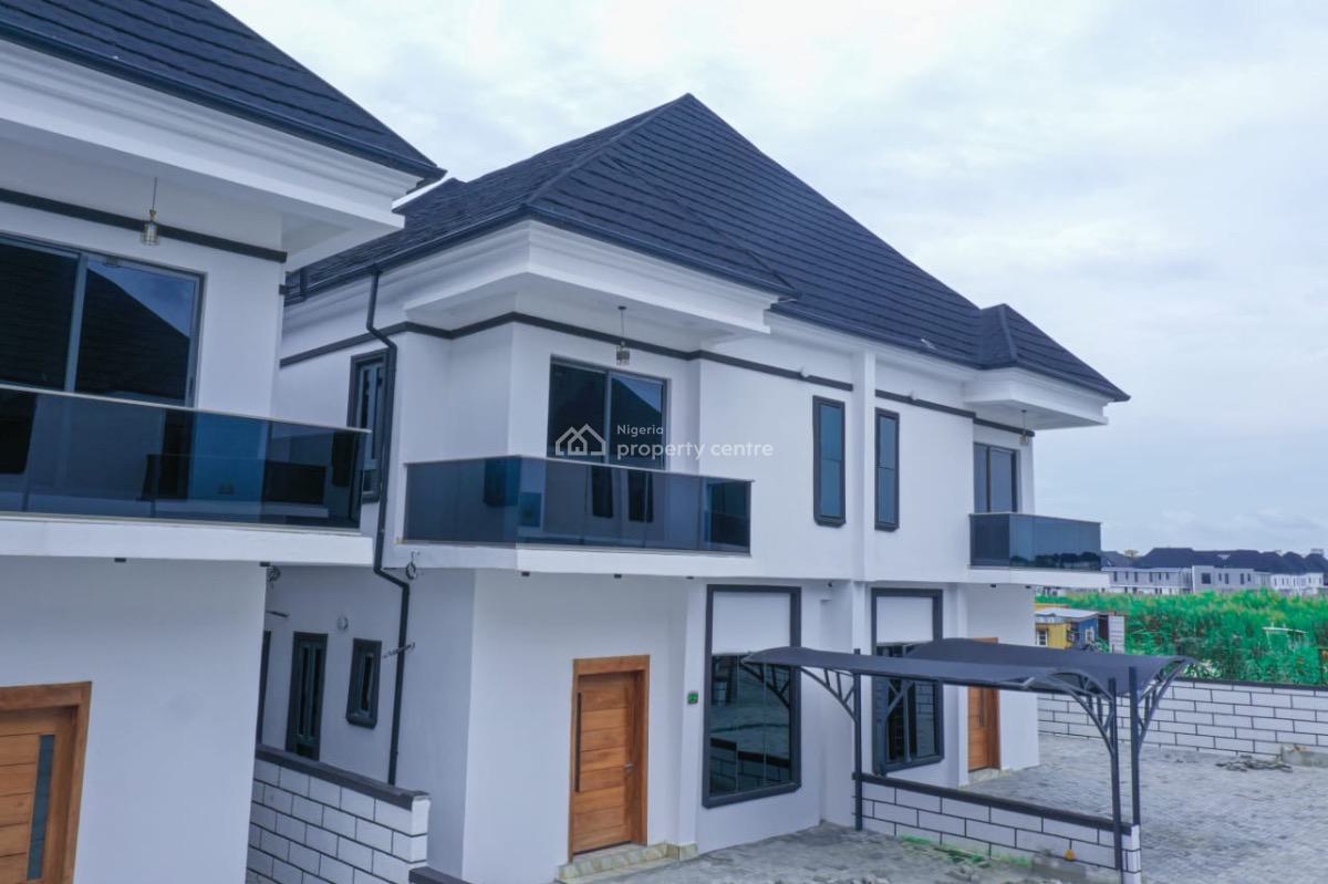 Newly Built Luxury 4 Bedrom Duplex Semi Detached with Bq 4 Cars Space, Harris Drive Vgc, Lekki, Lagos, Semi-detached Duplex for Sale
