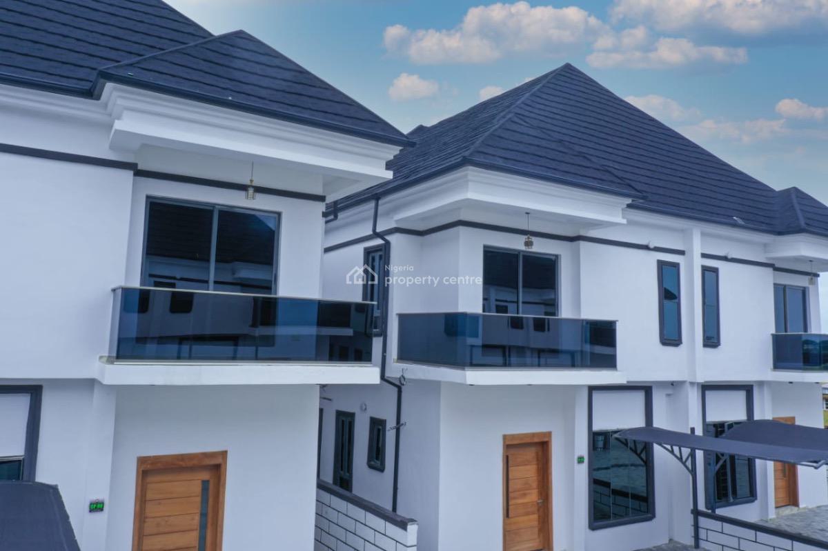 Newly Built Luxury 4 Bedrom Duplex Semi Detached with Bq 4 Cars Space, Harris Drive Vgc, Lekki, Lagos, Semi-detached Duplex for Sale