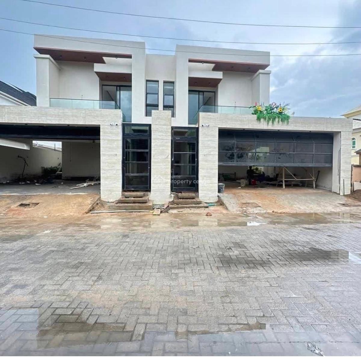 Contemporary 4 Bedroom Semi Detached Duplex with Bq, Ologolo, Lekki, Lagos, Semi-detached Duplex for Sale