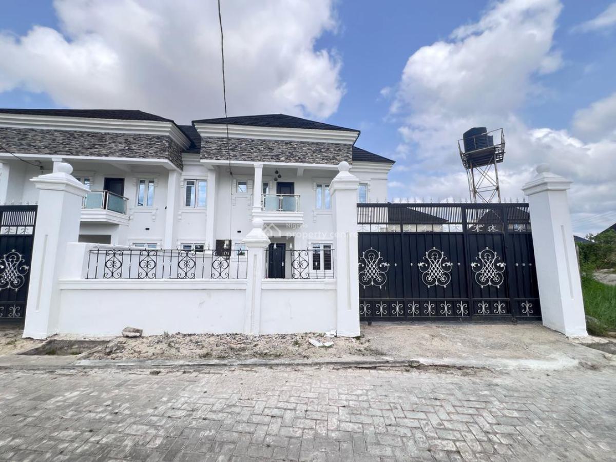 Newly Built 4 Bedroom Terraced Duplex, Flourish Garden Estate, Abijo, Sangotedo, Ajah, Lagos, Terraced Duplex for Sale