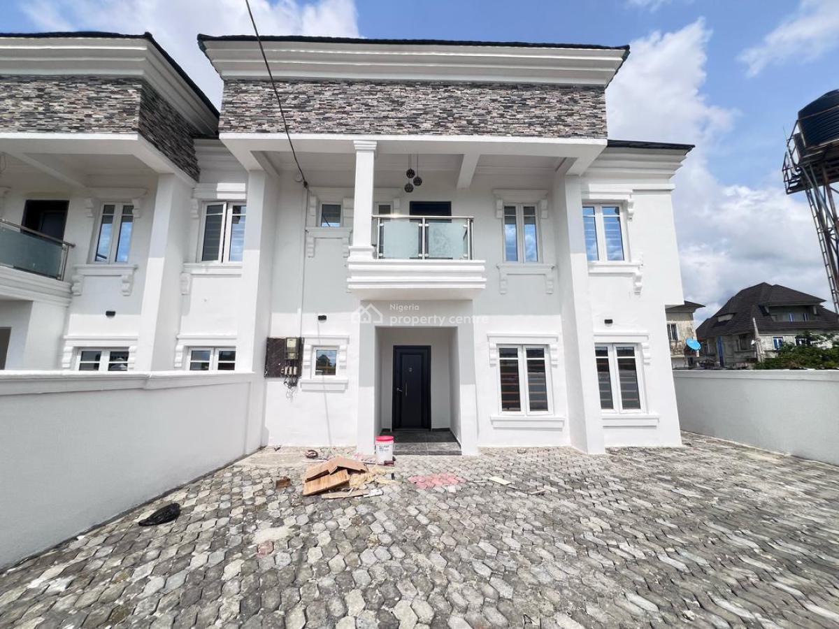 Newly Built 4 Bedroom Terraced Duplex, Flourish Garden Estate, Abijo, Sangotedo, Ajah, Lagos, Terraced Duplex for Sale