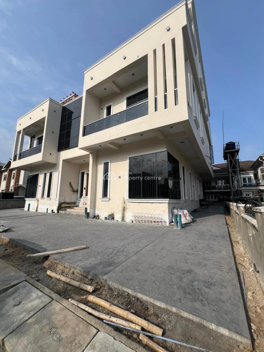 Newly Built 5 Bedroom Detached with Swimming Pool, Gym,cinema, Rooftop, Newly Built 5 Bedroom Duplex in a Sought After Estate in Ikate, Lekki, Lagos, Detached Duplex for Sale