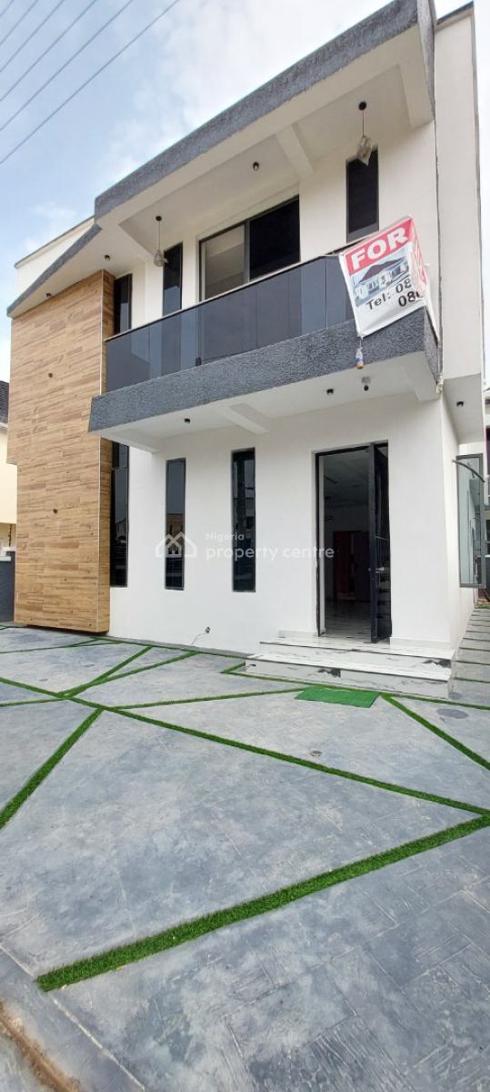 Brand New 5 Bedroom Fully Detached Duplex with 1bq, Lekki County Road, Ikota, Lekki, Lagos, Detached Duplex for Sale
