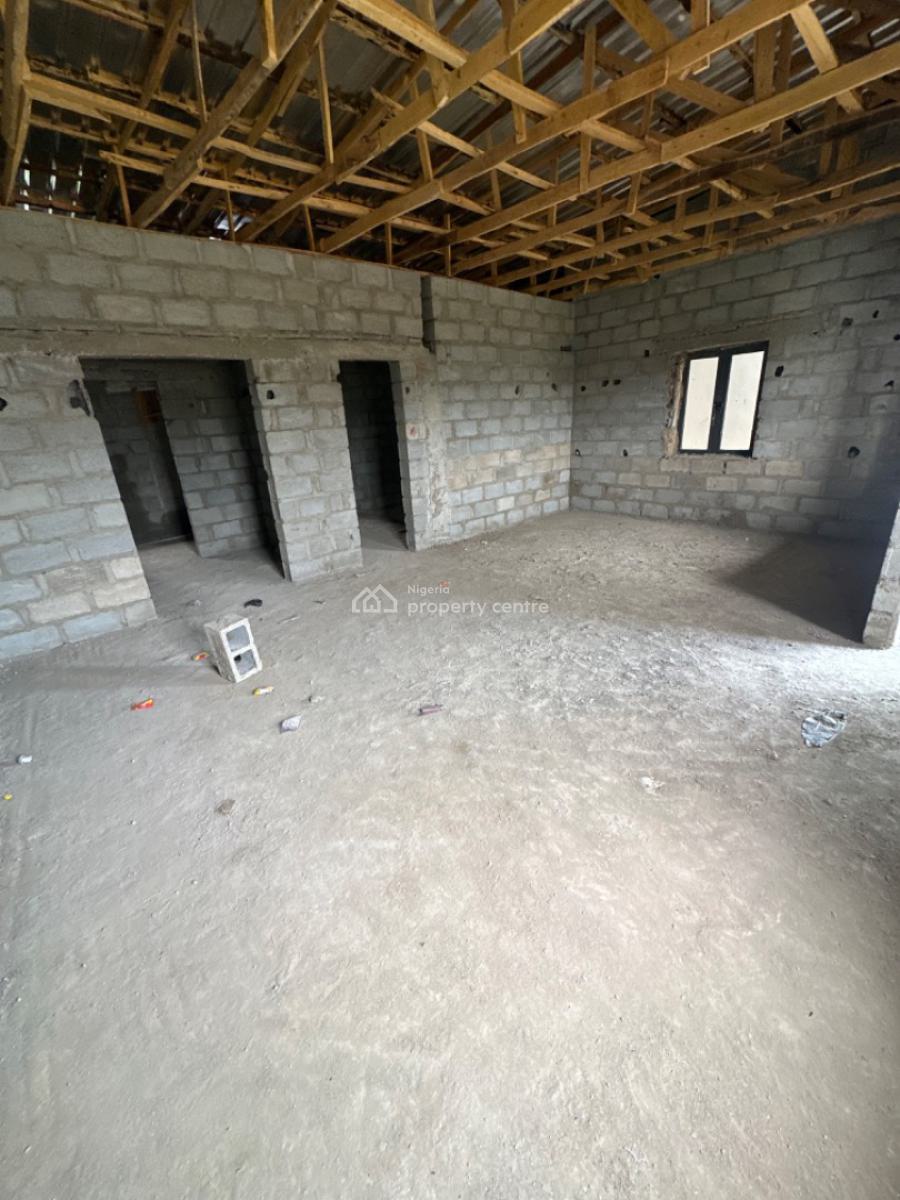 Brand New 4 Bedroom Duplex & Bq Semifinished, Gbagada, Lagos, Terraced Duplex for Sale