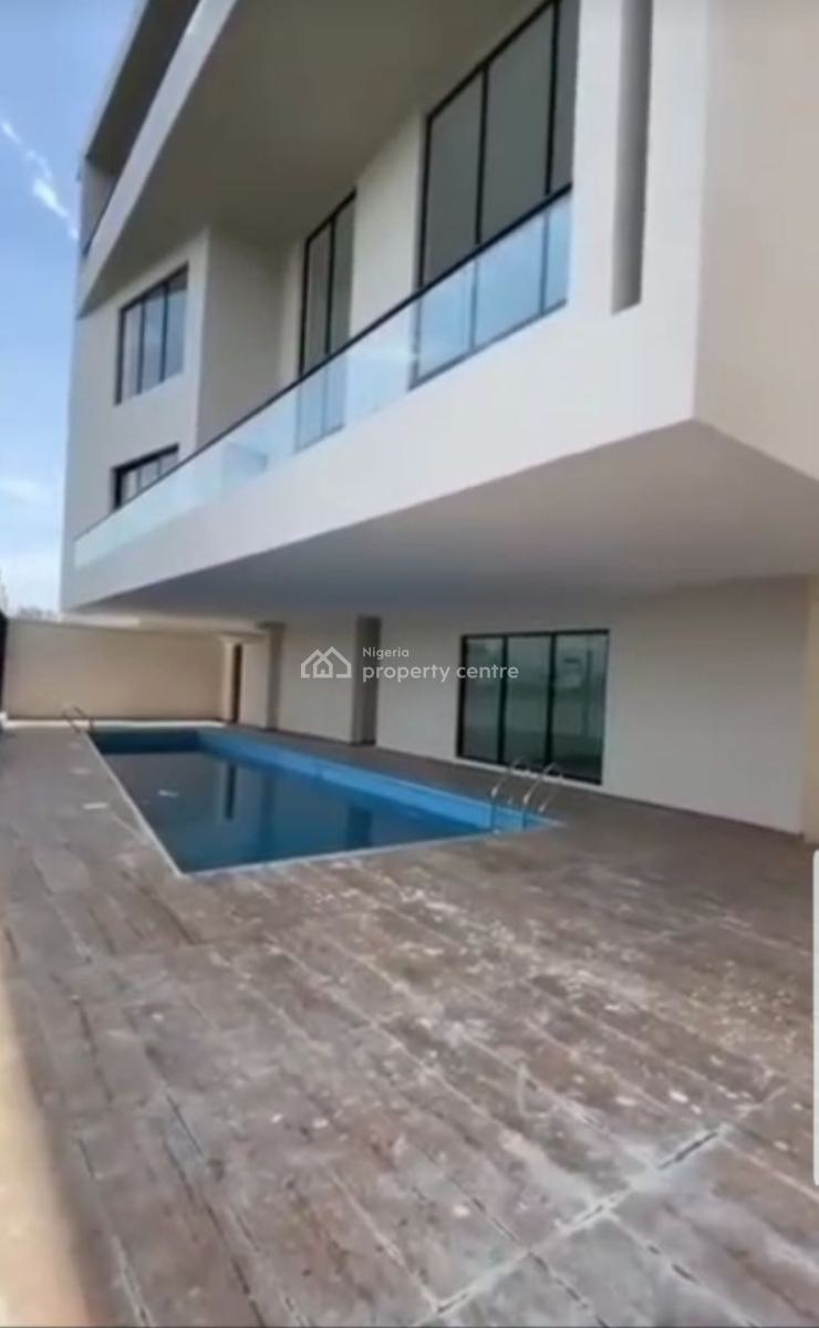 6 Bedroom Waterfront  Smart House with 2 Rooms Bq & Jetty, Banana Island, Ikoyi, Lagos, Detached Duplex for Sale