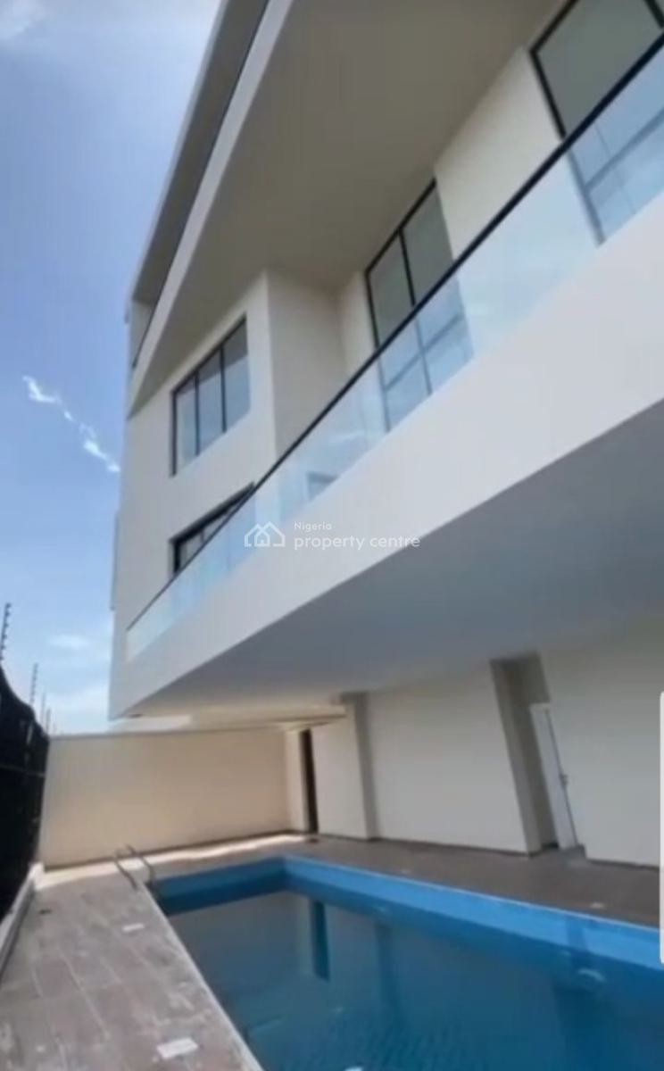 6 Bedroom Waterfront  Smart House with 2 Rooms Bq & Jetty, Banana Island, Ikoyi, Lagos, Detached Duplex for Sale