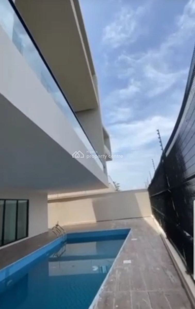 6 Bedroom Waterfront  Smart House with 2 Rooms Bq & Jetty, Banana Island, Ikoyi, Lagos, Detached Duplex for Sale