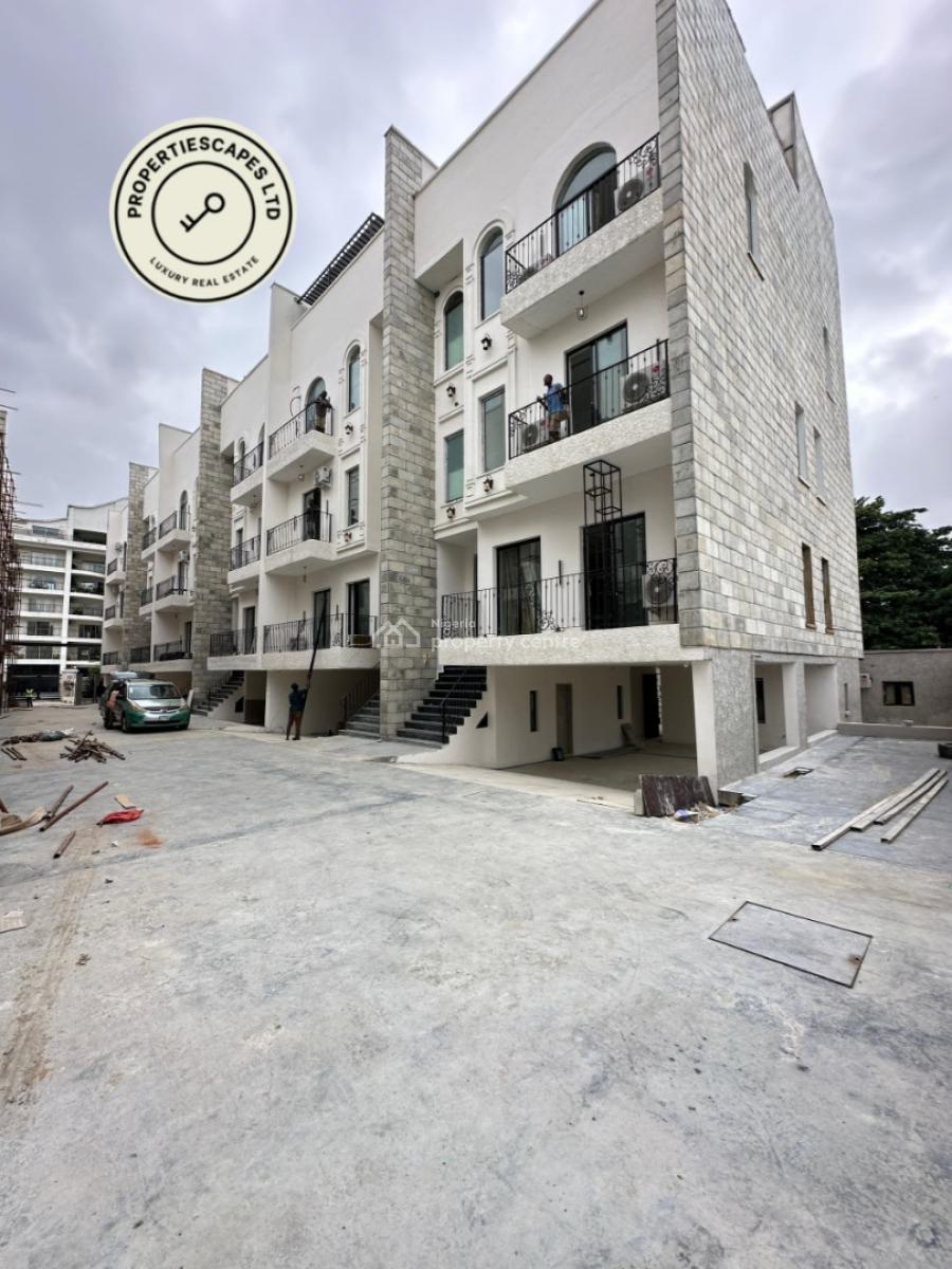 4 Bedroom Terrace with Rooftop Swimming Pool, Gym, Elevator and Bq, Old Ikoyi, Ikoyi, Lagos, Terraced Duplex for Sale