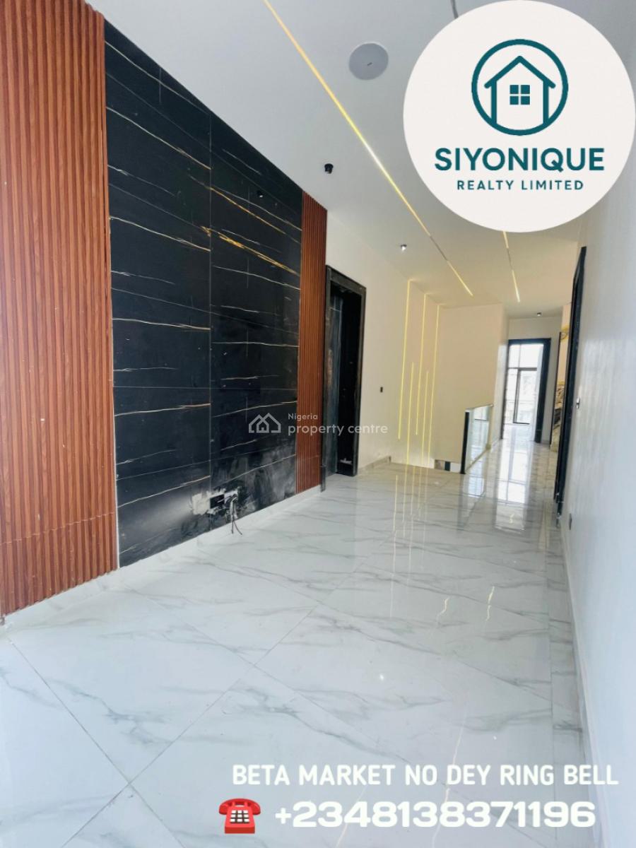 Gorgeously Built 5 Bed Detached Duplex with Swimming Pool and Bq, Chevron Toll Gate, Lekki, Lagos, Detached Duplex for Sale