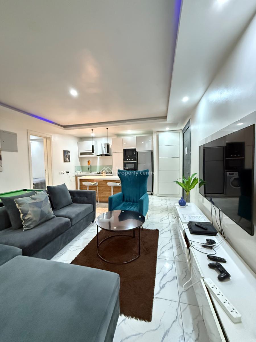 Cheap Luxury 2 Bedroom with Snooker and Ps4, Kunsula Road, Ikate, Lekki, Lagos, Flat / Apartment Short Let