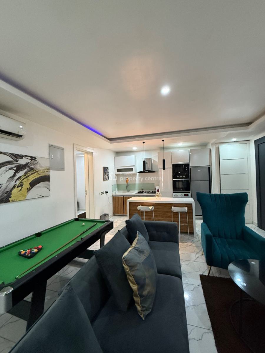 Cheap Luxury 2 Bedroom with Snooker and Ps4, Kunsula Road, Ikate, Lekki, Lagos, Flat / Apartment Short Let