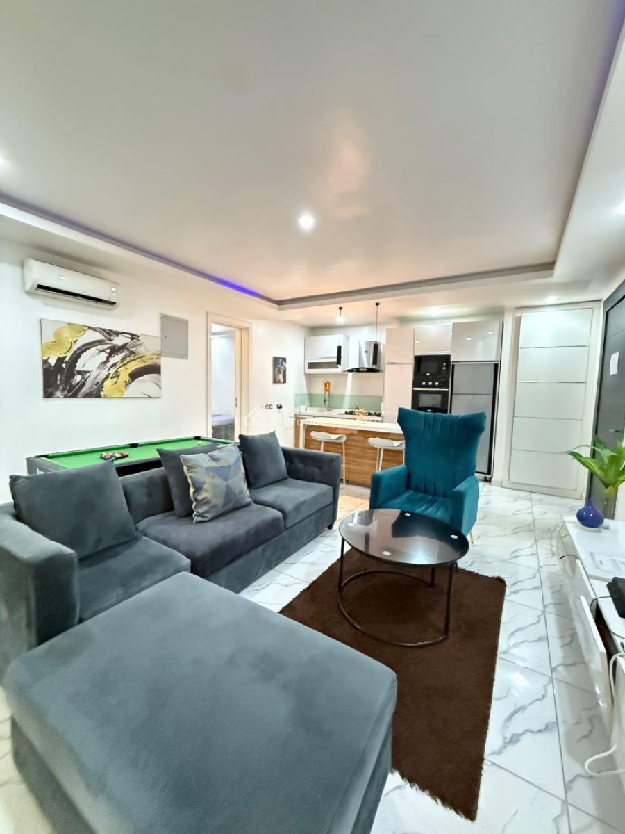 Cheap Luxury 2 Bedroom with Snooker and Ps4, Kunsula Road, Ikate, Lekki, Lagos, Flat / Apartment Short Let