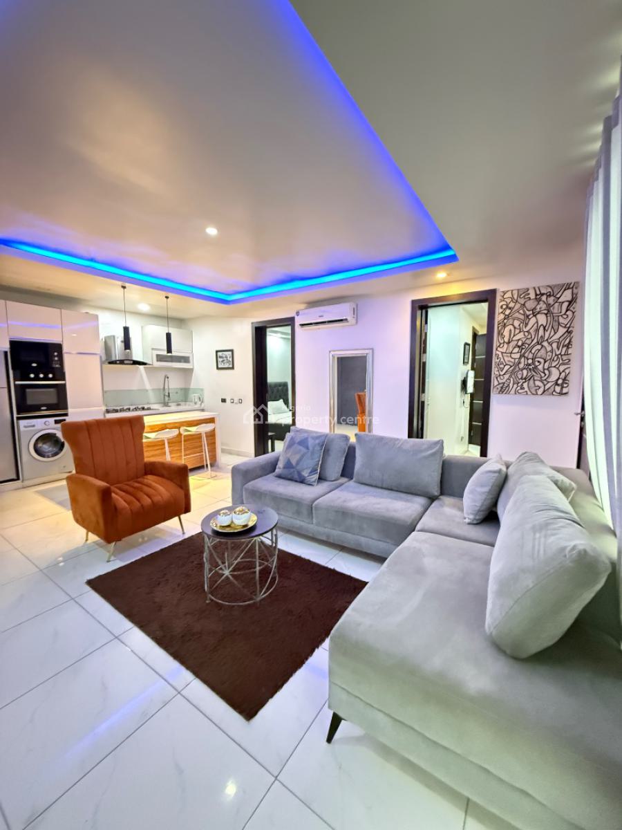 Cheap 2 Bedroom with Ps4 Luxury, Kunsula Road, Ikate, Lekki, Lagos, Flat / Apartment Short Let