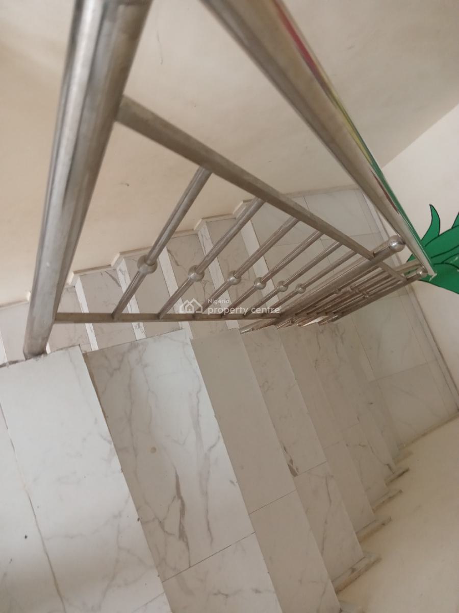 Spacious 2 Bedroom Flat Upstairs, Sangotedo, Ajah, Lagos, Flat / Apartment for Rent