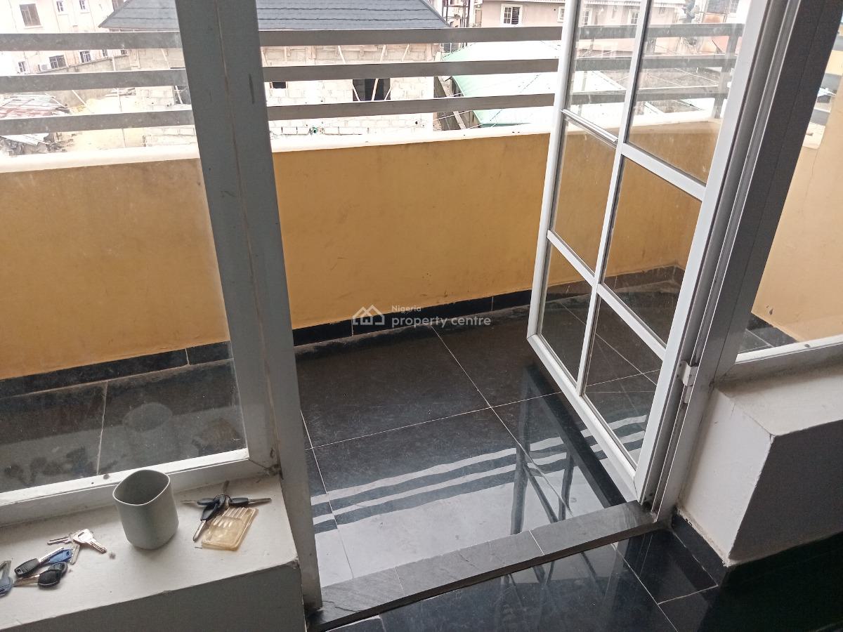 Spacious 2 Bedroom Flat Upstairs, Sangotedo, Ajah, Lagos, Flat / Apartment for Rent