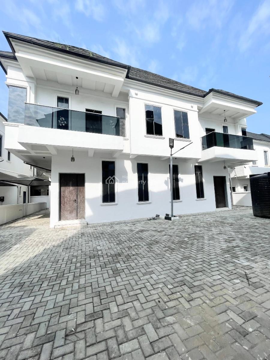 Stunning 4 Bedroom Semi Detached Duplex with Bq in a Secure Estate, Orchid, Lekki, Lagos, Semi-detached Duplex for Sale