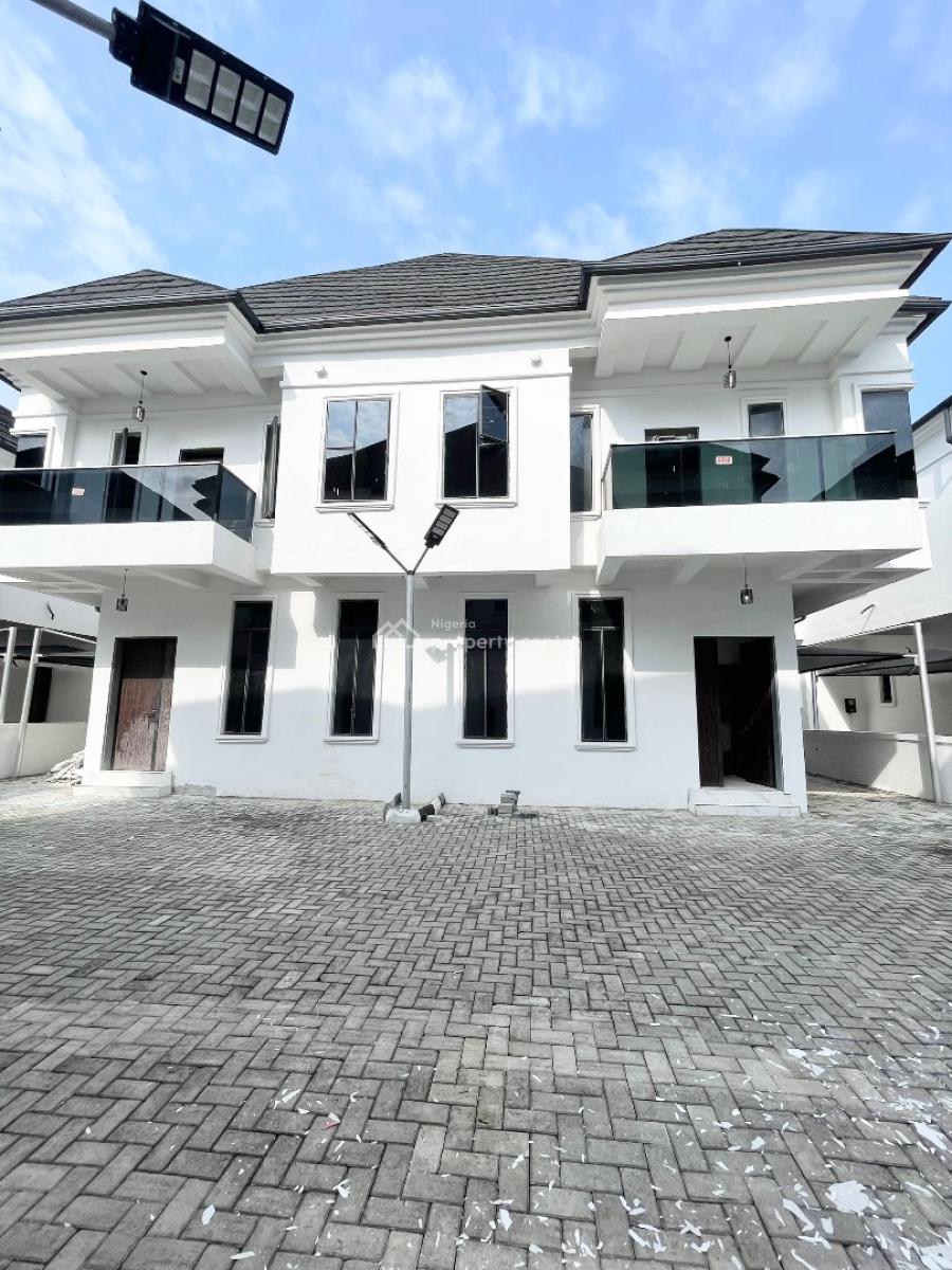 Stunning 4 Bedroom Semi Detached Duplex with Bq in a Secure Estate, Orchid, Lekki, Lagos, Semi-detached Duplex for Sale