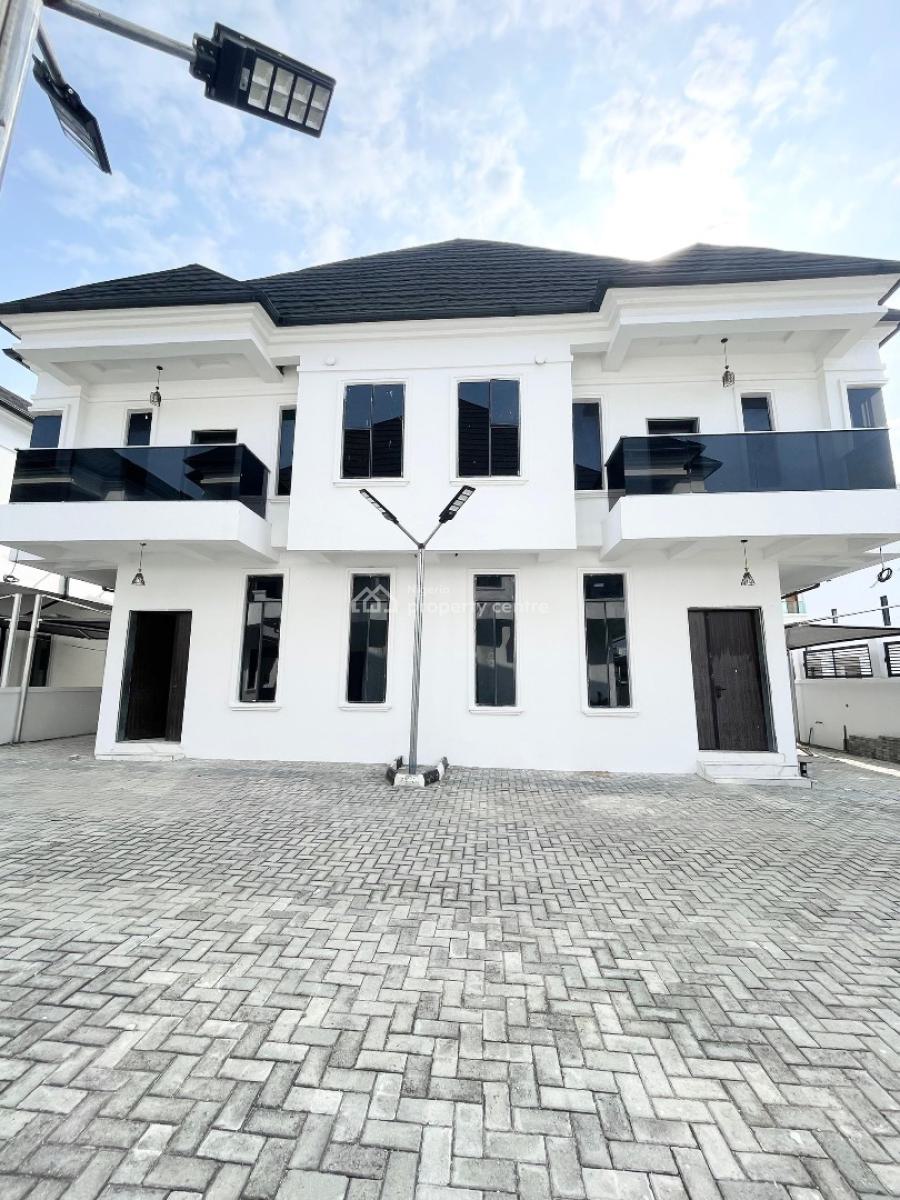Stunning 4 Bedroom Semi Detached Duplex with Bq in a Secure Estate, Orchid, Lekki, Lagos, Semi-detached Duplex for Sale