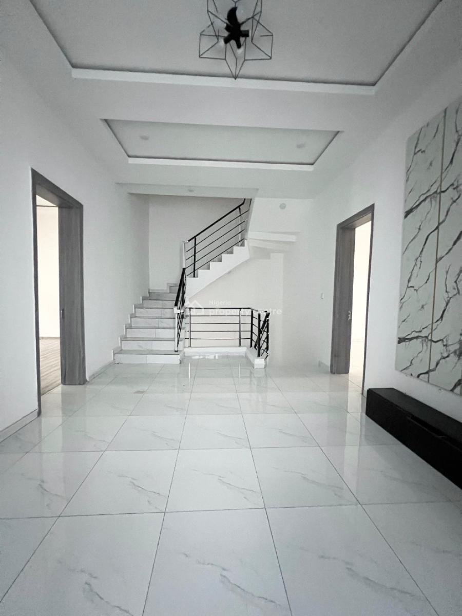 Well Built 5 Bedroom Semi Detached Duplex with Bq in a Secure Estate, Ikate, Lekki, Lagos, Semi-detached Duplex for Sale