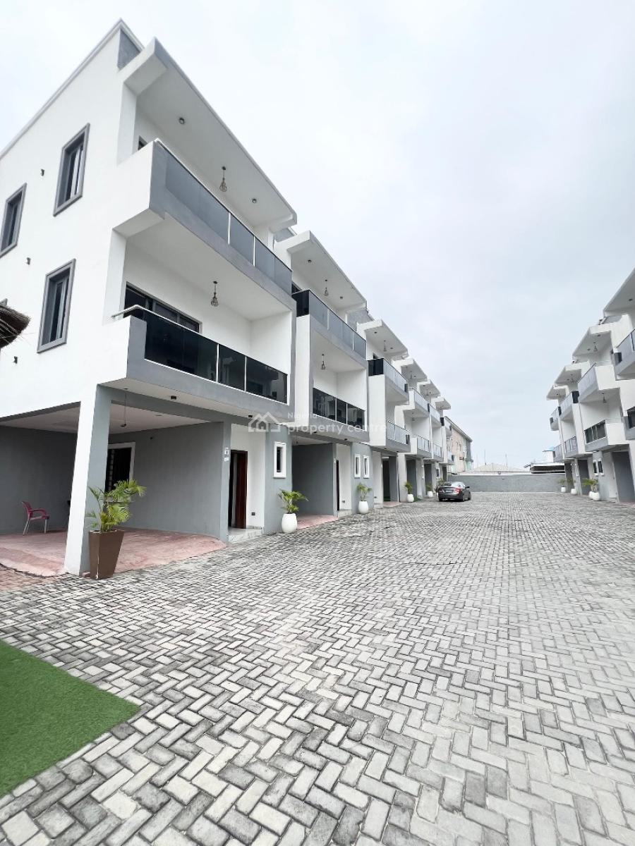 Tastefully Built 4 Bedroom Terrace Duplex in a Secure Estate, Ikate, Lekki, Lagos, Terraced Duplex for Sale