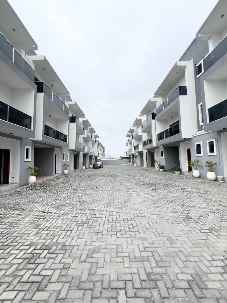 Tastefully Built 4 Bedroom Terrace Duplex in a Secure Estate, Ikate, Lekki, Lagos, Terraced Duplex for Sale