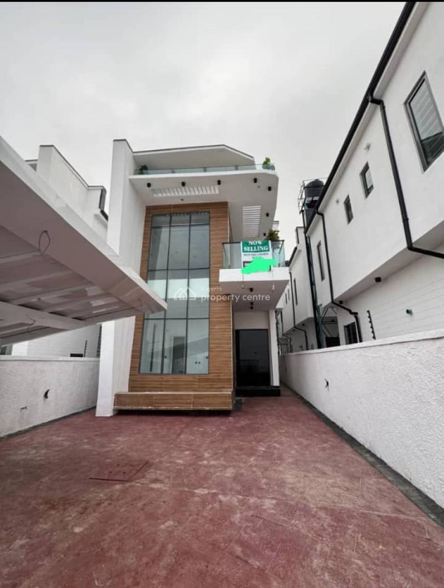 5 Bedrooms Fully Detached Duplexes with a Room Bq, Lekki Palm City, Ajah, Lekki, Lagos, Detached Duplex for Sale