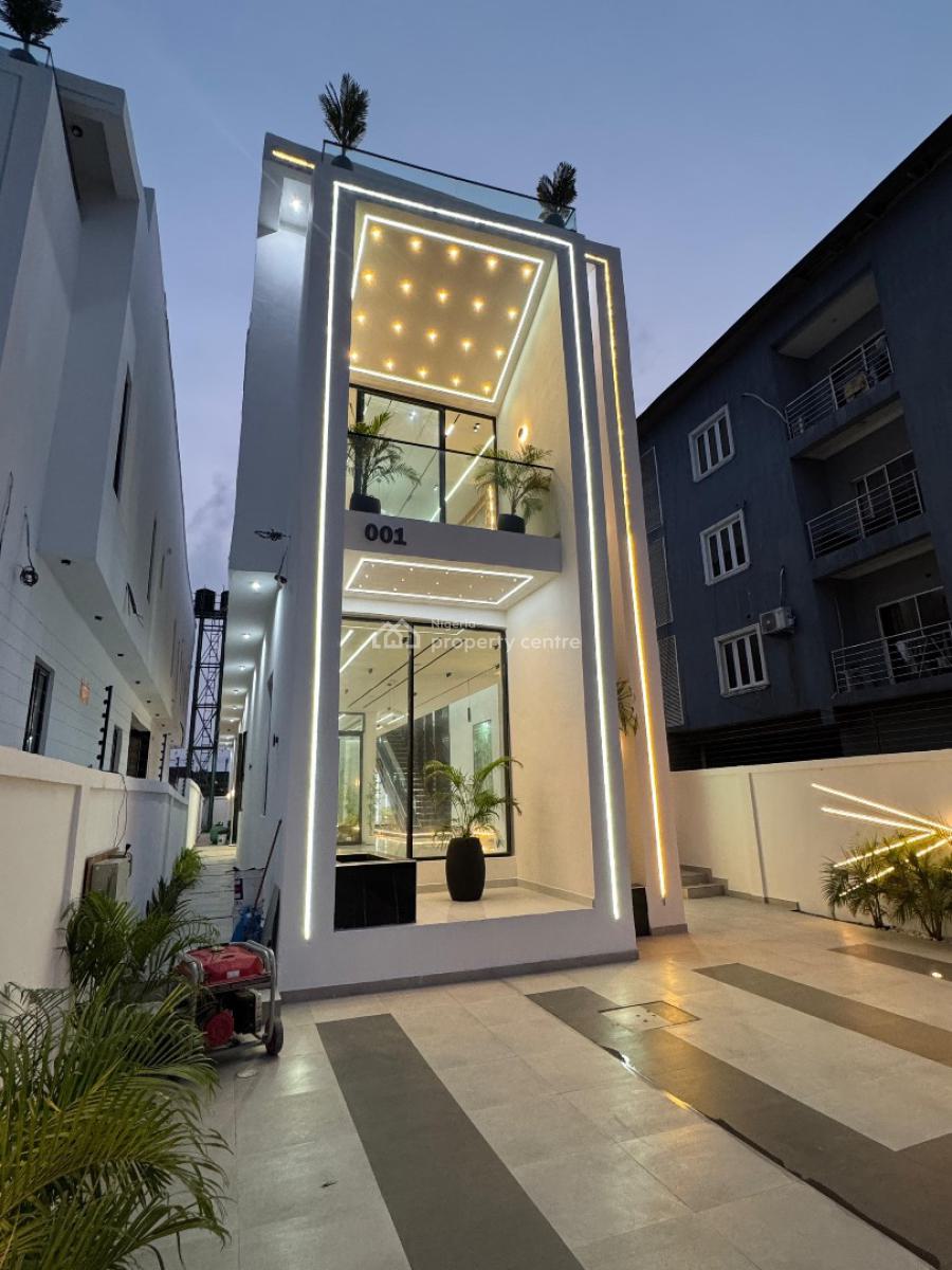 Beautiful 5 Bedroom Fully Detached Duplex with a Bq, Chevron Toll Gate, Lekki, Lagos, House for Sale