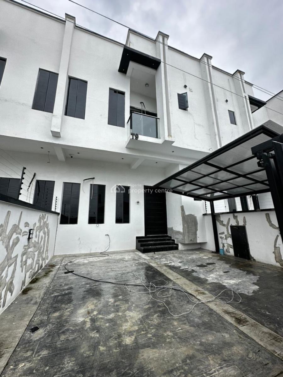 3 Bedroom Self Compound Terrace  with Bq, General Paint, Ajah, Lagos, Terraced Duplex for Rent