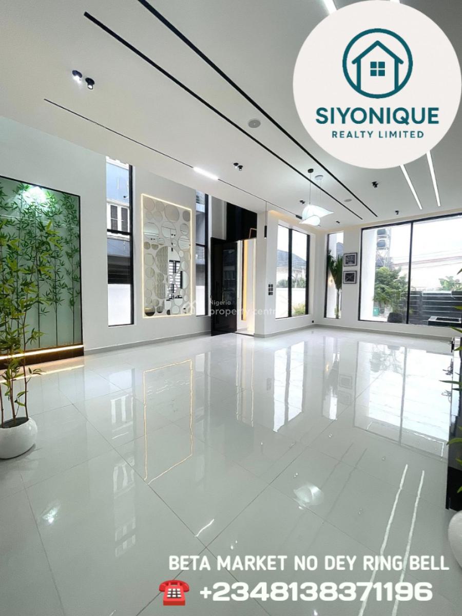 Remarkably Built Luxury 5 Bed Smart Home with Swimming Pool,, Chevron Toll Gate Lekki Lagos, Lekki, Lagos, Detached Duplex for Sale