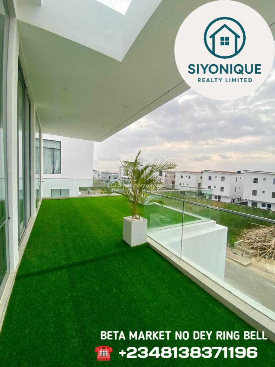 Gloriously Perched Luxury 5 Bed Detached Smart Home with  Elevator, Ikate, Lekki, Lagos, Detached Duplex for Sale