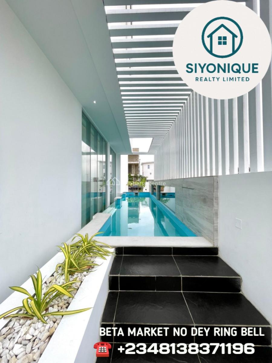 Gloriously Perched Luxury 5 Bed Detached Smart Home with  Elevator, Ikate, Lekki, Lagos, Detached Duplex for Sale