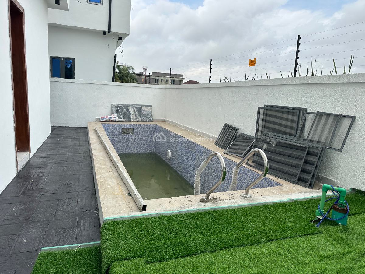 Lovely 5 Bedroom Detached Duplex with a Swimming Pool and Bq, Ikota, Lekki, Lagos, Detached Duplex for Sale